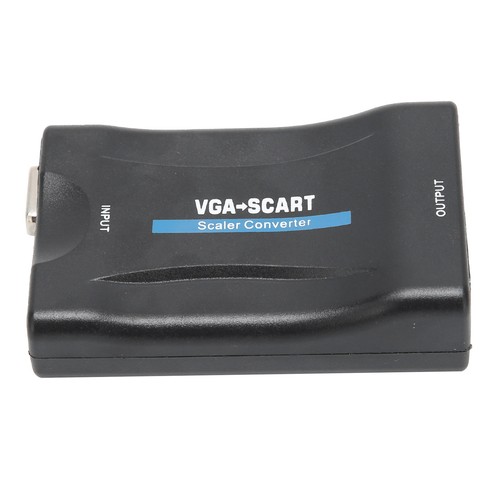 (nero) Computer convertitore video da VGA a SCART fornisce convertitore da VGA a SCART - Foto 22 di 24