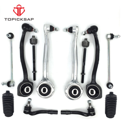 12Pcs Suspension Control Arm Kit Sway Bar for Mercedes W203 MB CLK C280 C230