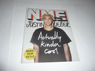 NME Magazine (13/11/15) - Justin Bieber cover
