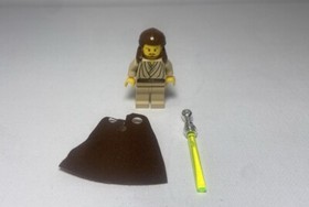 Lego Star Wars Qui-Gon Jinn minifigure, sw0027,  (1999-2002)