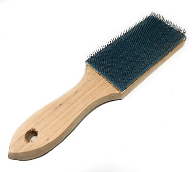 #ad 🌟File Card Cleaner Brush Cleans Wood And Metal Pieces From File amp; Rasp Teeth $9.77