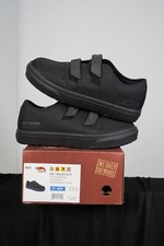 Avenger Work Shoes Mens Alley EZ-On CT - Alloy Black A421, Size 11M