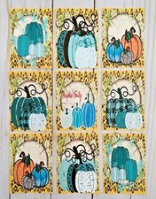 9 Fall Pumpkins Handmade Pocket Letter Cards Scrapbooks Junk Journals Crafts