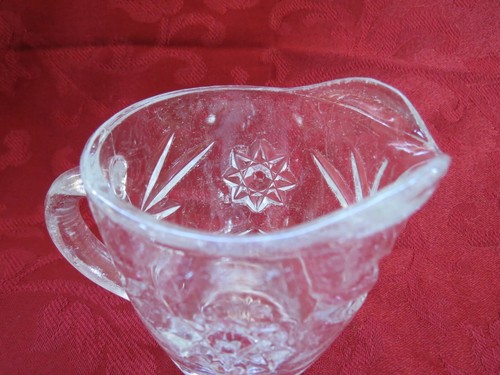 Vintage Anchor Hocking Prescut Creamer - Picture 2 of 3