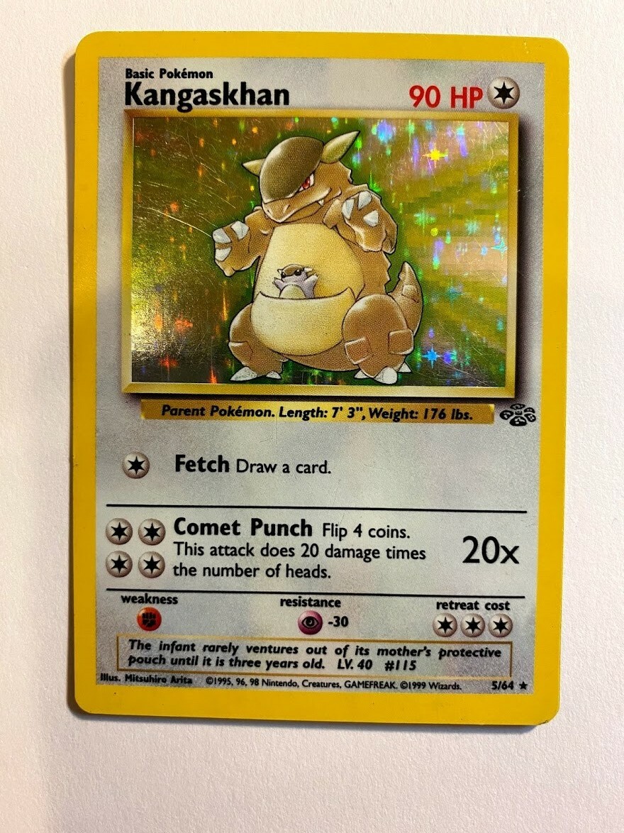 Pokemon - Kangaskhan | Jungle | 5/64 | Unlimited | NM