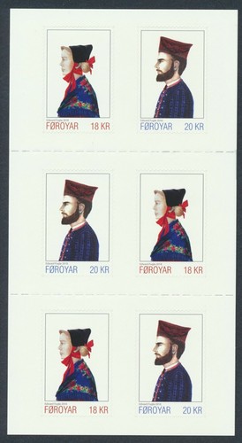 FAROE ISLANDS. 2018. 114 Kr National Costumes III booklet (A65) - 第 1/2 張圖片
