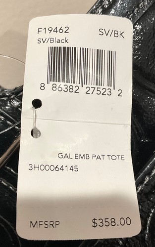 Coach F19462 Black Patent Tote - Picture 3 of 3