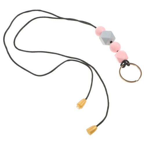 Beaded Lanyard Staff Office Breakaway Lanyards Keychain for Women - 第 6/12 張圖片