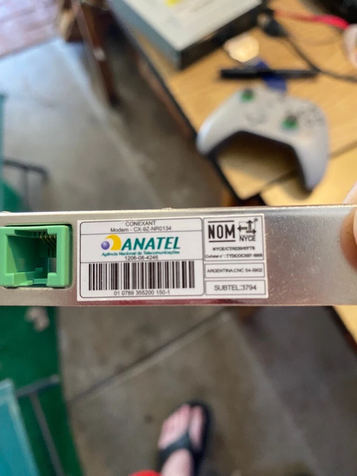 HP Conexant CX-9Z-NR0134-00 Low Profile 56 Kbps PCIe Modem - Image 2 of 2