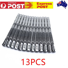 13PCS Golf MCC Grips Golf Club Grips Standard Size Grey Rubber Multi-Compound