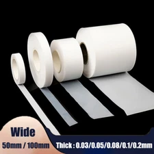 PTFE Film Ultra-thin Sheet Plastic Film 0.03 0.05 0.08-0.2mm Thick 50/100mm Wide