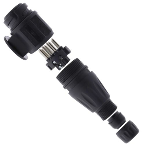 13-POLIGER ANHÄNGER STECKER 12V KFZ PKW AUTO ANHÄNGERSTECKER 13-POLIG "NEU Lang" - Bild 3 von 3