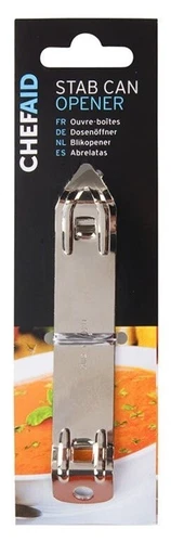 Chef Aid 2 in 1 Traditional Stab Can Opener And Bottle Opener New