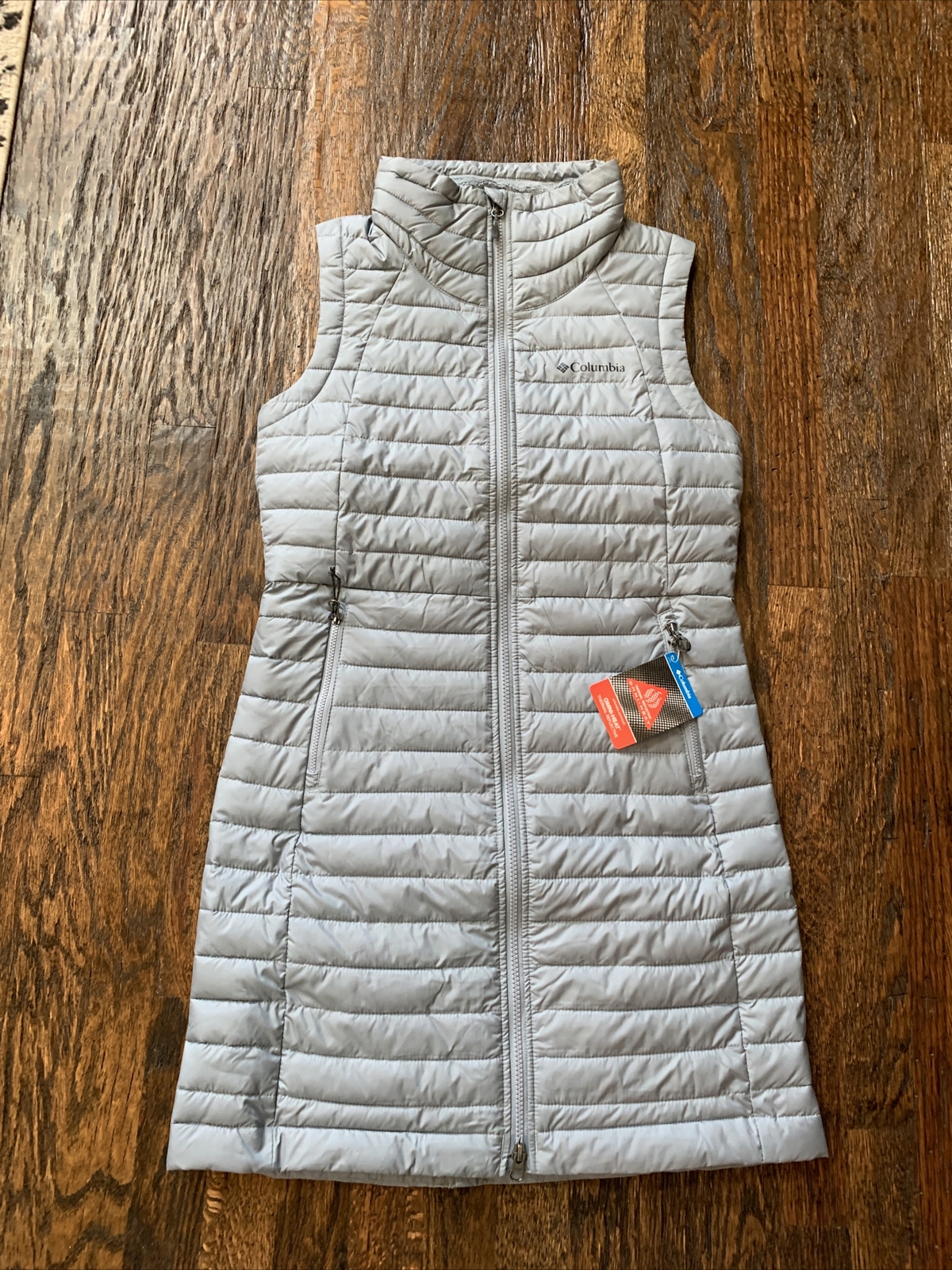 Columbia Womens White Out Long Puffer 