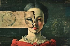 Digital Image Vintage Collage Art Picture Photo Wallpaper Background Desktop