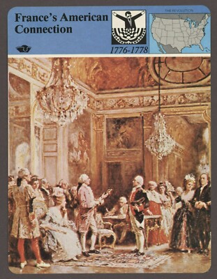 Frances American Connection Story of America Revolution History Card | eBay