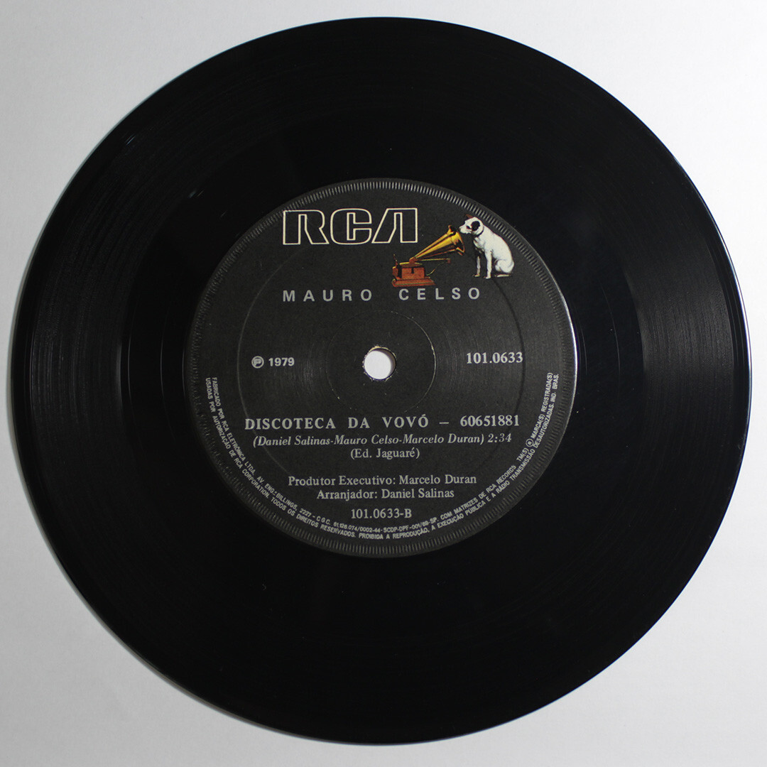 MAURO CELSO ‎I LOVE YOU PACAS / DISCOTECA DA VOVO BRAZIL 1979