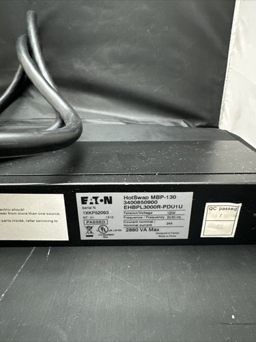 Eaton EHBPL3000R-PDU1U - Picture 9 of 11