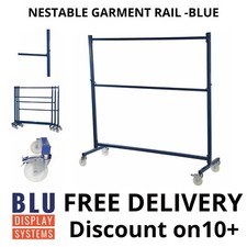Garment Rail Blue
