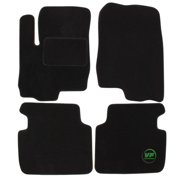 Velour FußMatten Autotepiche FüR Mitsubishi Colt 2003-2008 Ohne Bef.-image