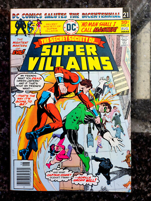英語版　THE SECRET SOCIETY OF SUPER-VILLAINS Amazon.com: The Secret Society of Super Villains (1976-1978