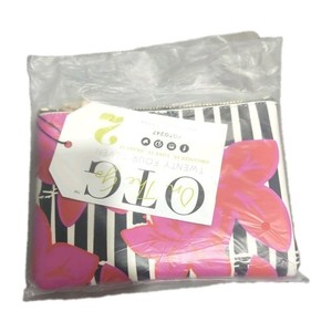 Nouveau dans le sac OTG247 #2 Pochette en noir/blanc/floral rose