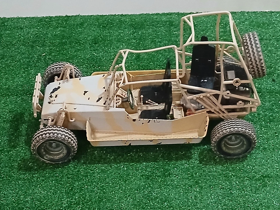 4 GI JOE's w/Tactical Camouflage Dune Buggy Vintage 24" Desert Vehicle LOT - Image 3 of 4