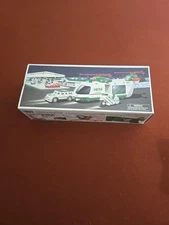 2001 Vintage Hess Helicopter with Motorcycle and Cruiser Brand New In Box