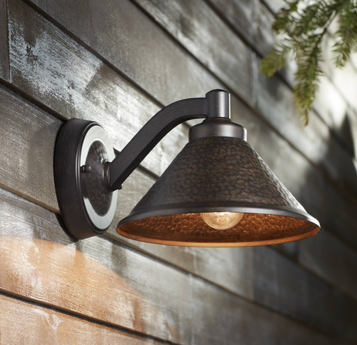 Minka-Lavery 8101-A138 Kirkham Outdoor Wall Light Aspen Bronze