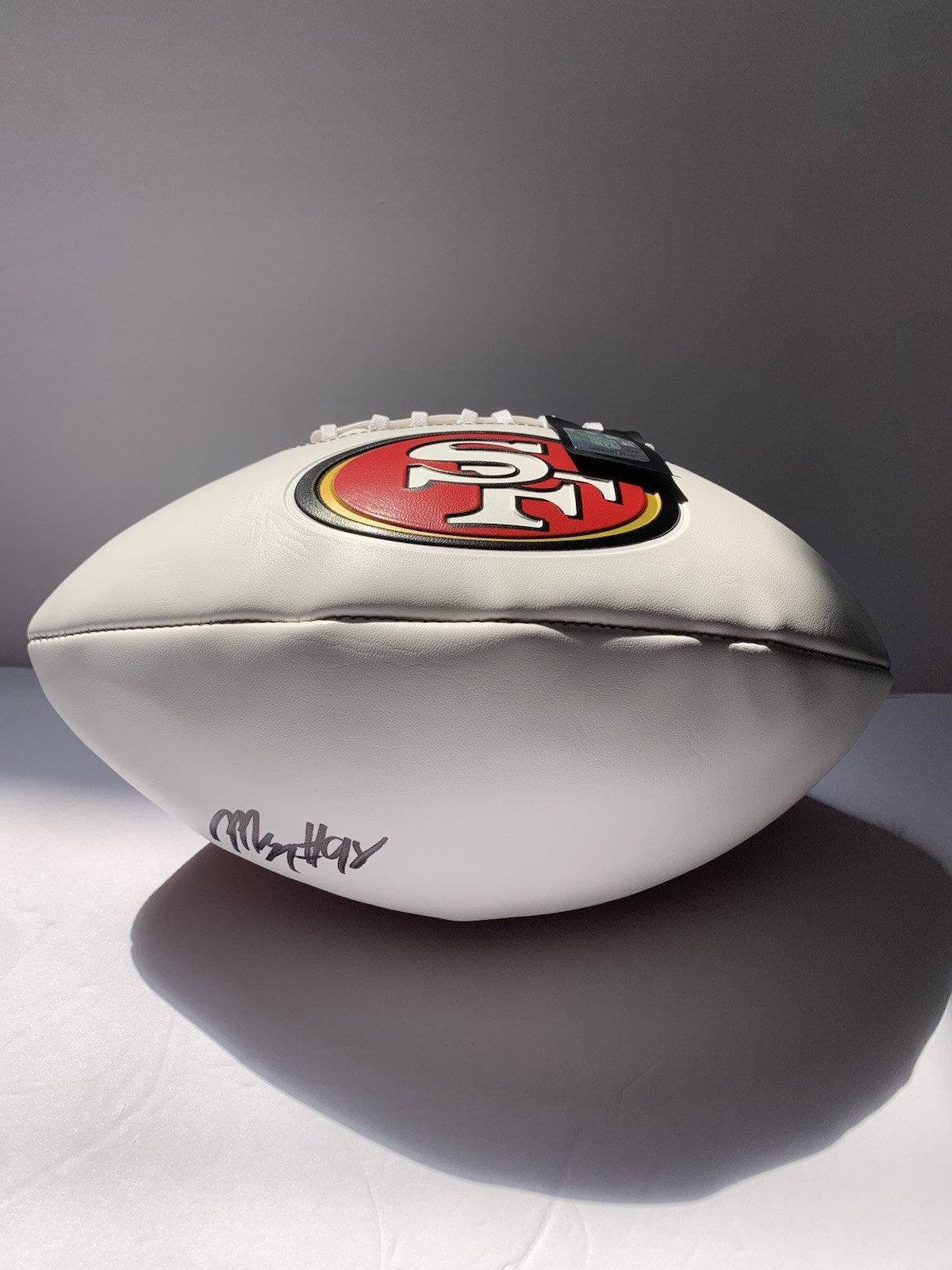 Mykel Williams San Francisco 49ers Autographed Signed Football Beckett Coa Autograph 