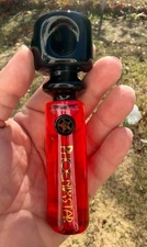 PIPE FREEZE Phoenix Star Glass Hand Pipes With Glycerin - 5" RED