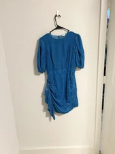 Rhode Size Small  Pia mini Dress in Sapphire
