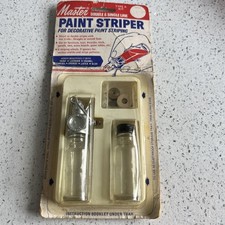 NOS Vtg MCM Mid Century Master Paint Double Striping Tool In Box Wendell
