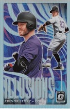 2020 Panini Donruss Optic - ILLUSIONS SILVER HOLO PRIZM TREVOR STORY 