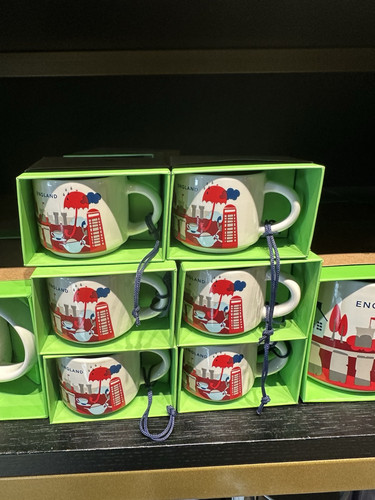 Starbucks 2oz LONDON (You Are Here) Ornament Espresso Mini Cup - Picture 1 of 1