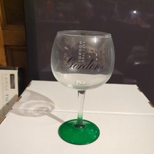 Gordon's  Gin Glass X6 Large Goblet Balloon Shape 7.5" Tall 