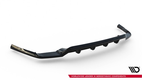 Divisor trasero Volvo XC60 Mk2 negro faldón trasero difusor enfoque  - Imagen 5 de 7