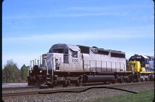 z205 Orig. Slide GCFX 3100 SD40-2 ex SP 8405 SD40 On CSX at Berea, OH 2004