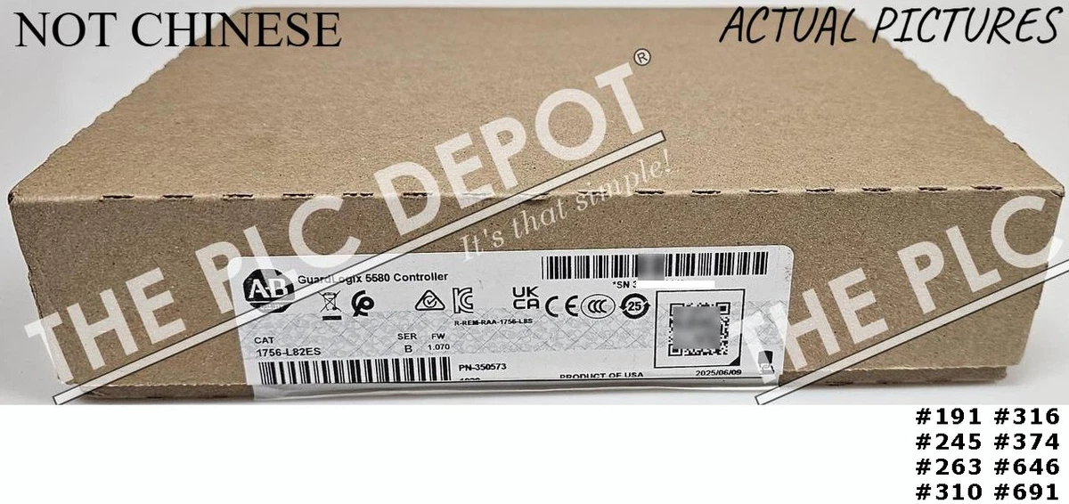 Allen-Bradley 1756-L82ES PLC Processor Module for sale online | eBay