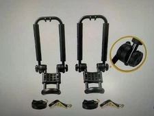 1 Pair AA Universal Foldable J-Bar Kayak/Canoe Rack Folding Carrier CAR/SUV ,
