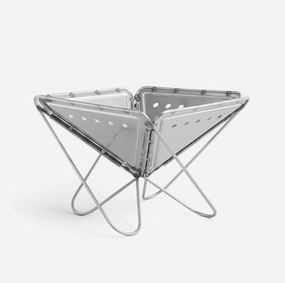 NEW SNOW PEAK PACK & CARRY FIREPLACE (S) SIZE SMALL STAINLESS STEEL ST-031R