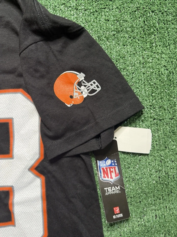 NFL Team Apparel Cleveland Browns #33 TRENT RICHARDSON Mens T Shirt Small - Изображение 4 из 4