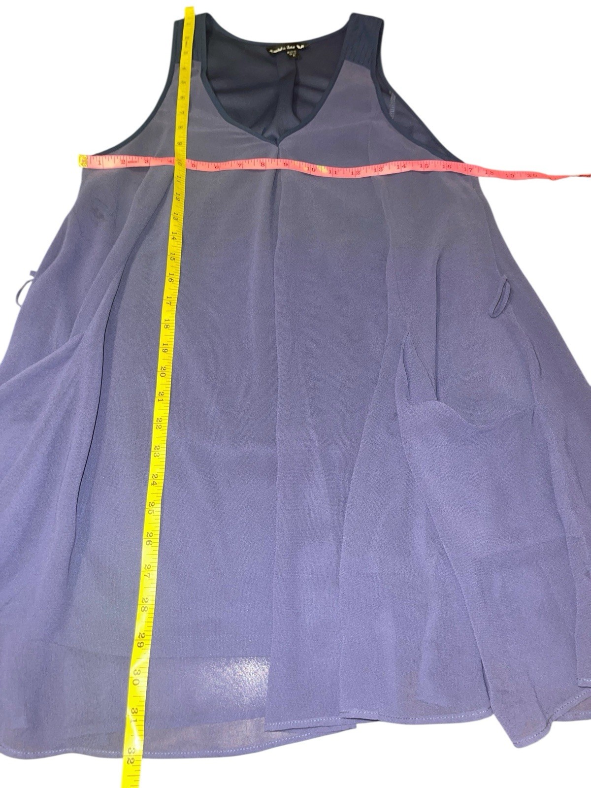 DOUBLE ZERO Women's Size Medium Double Layer Dres… - image 6