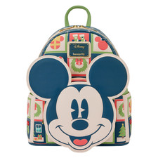 Loungefly Mickey Mouse Holiday Mini Backpack - New With Tags