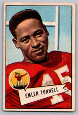 1952 BOWMAN LARGE #39 EMLEN TUNNELLS GIANTS