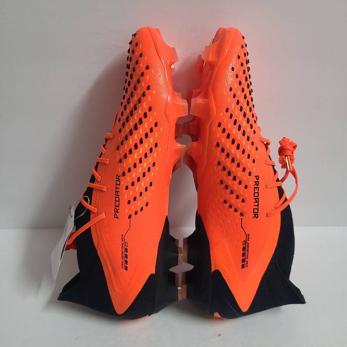 Adidas Predator Accuracy.1 Pro Soccer Cleats GW4625 Size 10 Orange