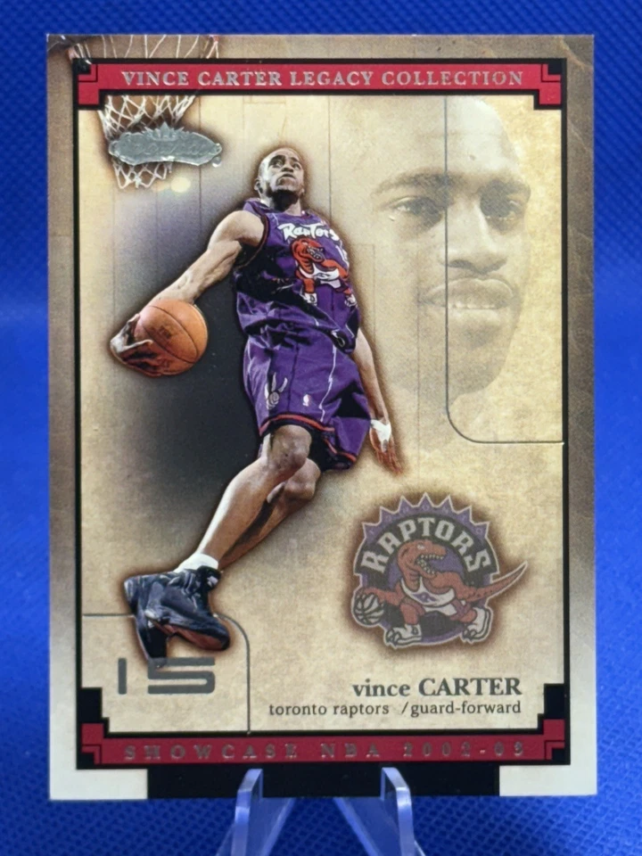 (5) 2002-03 Fleer Showcase Vince Carter Vince Carter Legacy Collection #/1000 - Image 2 of 4