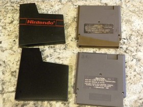 Paquete de consola Nintendo NES con 2 controladores Mario 3 Captain Skyhawk Game Genie