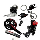 SRAM X9 2x10S MTB Groupset 4pcs,Crankset 42/28T,Front Rear Derailleur,Shifter