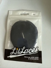New LitLaces Premium Shoe Laces Black 63 Inches Lit Laces Shoes Free Shipping